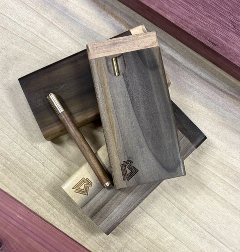 Rainbow poplar wood dugout - poplar, 4"